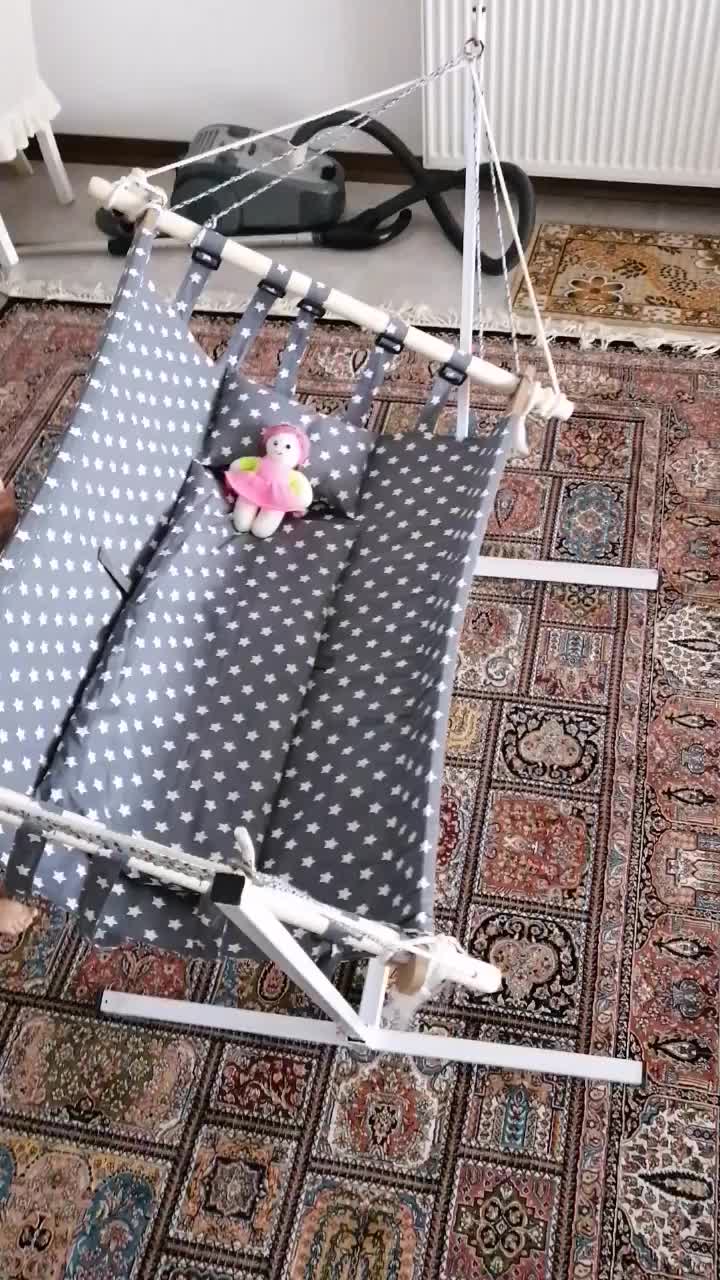 گهواره یا ننو یا بانوچ دوعدد|تخت و صندلی بچه|محمودآباد, |دیوار