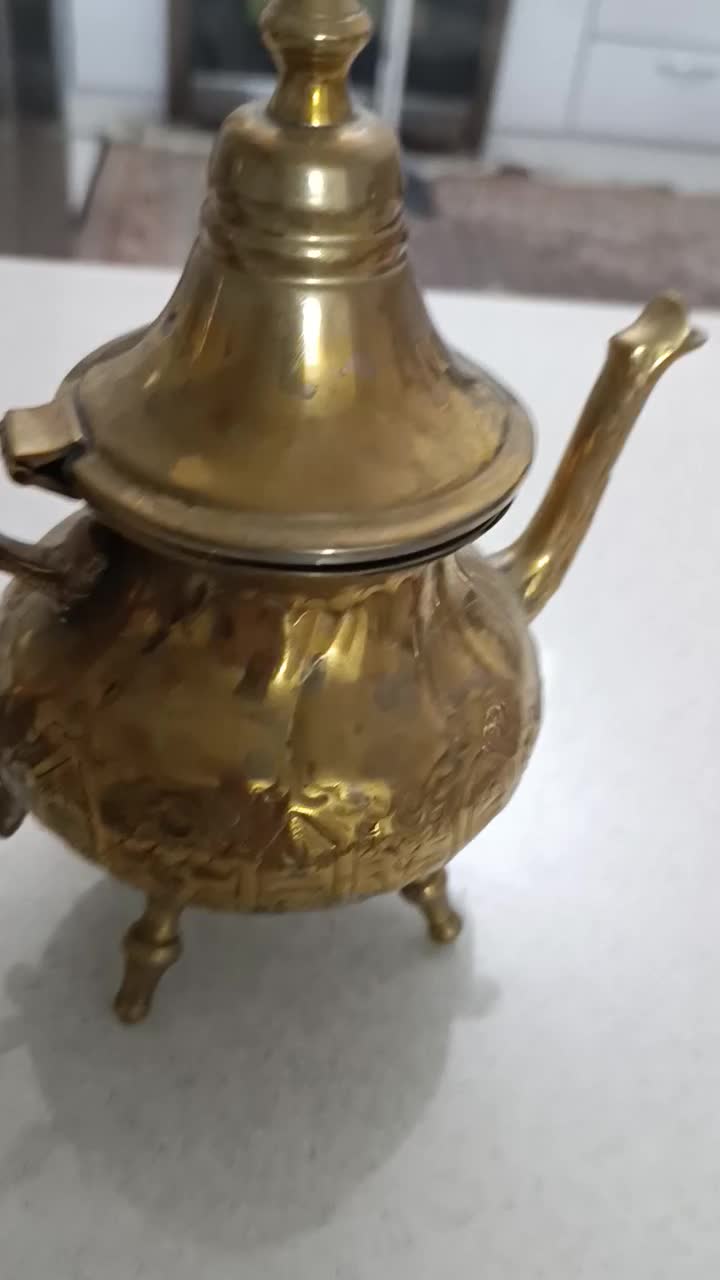 قوری برنجی|قوری، کتری، قهوه‌ساز دستی|تهران, اتابک|دیوار