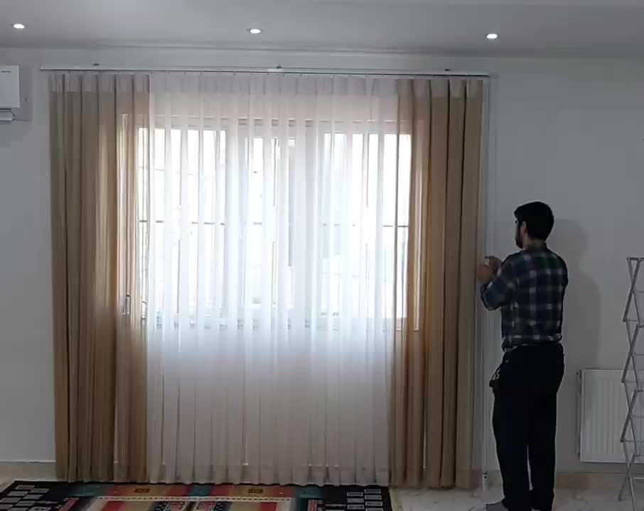 نصاب حرفه ای پرده|خدمات پیشه و مهارت|رشت, گلزاران|دیوار
