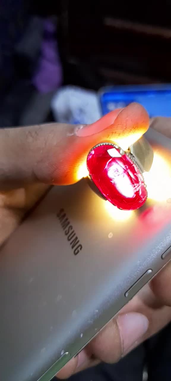 انگشتر یاقوت قدیمی|جواهرات|کرمانشاه, |دیوار