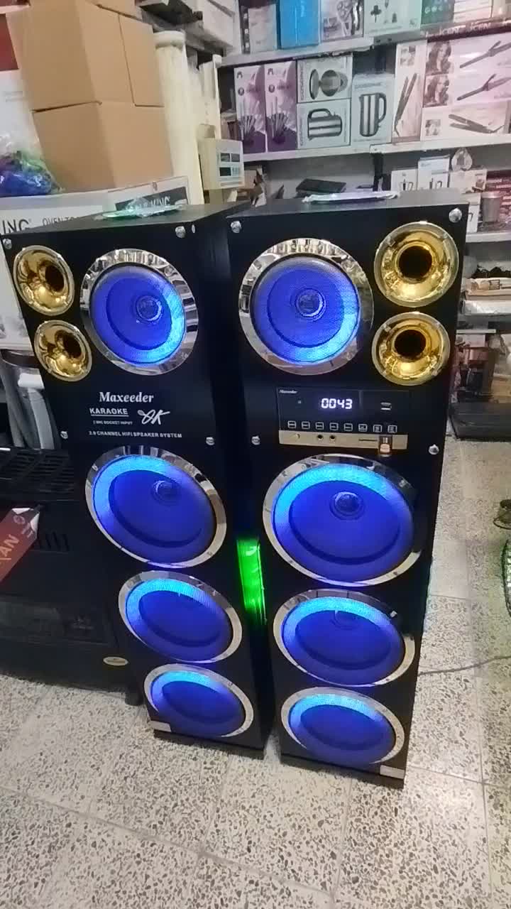 اسپیکر جفتی 6ساب مکسیدر پر قدرت با گارانتی|سیستم صوتی خانگی|شاهرود, |دیوار