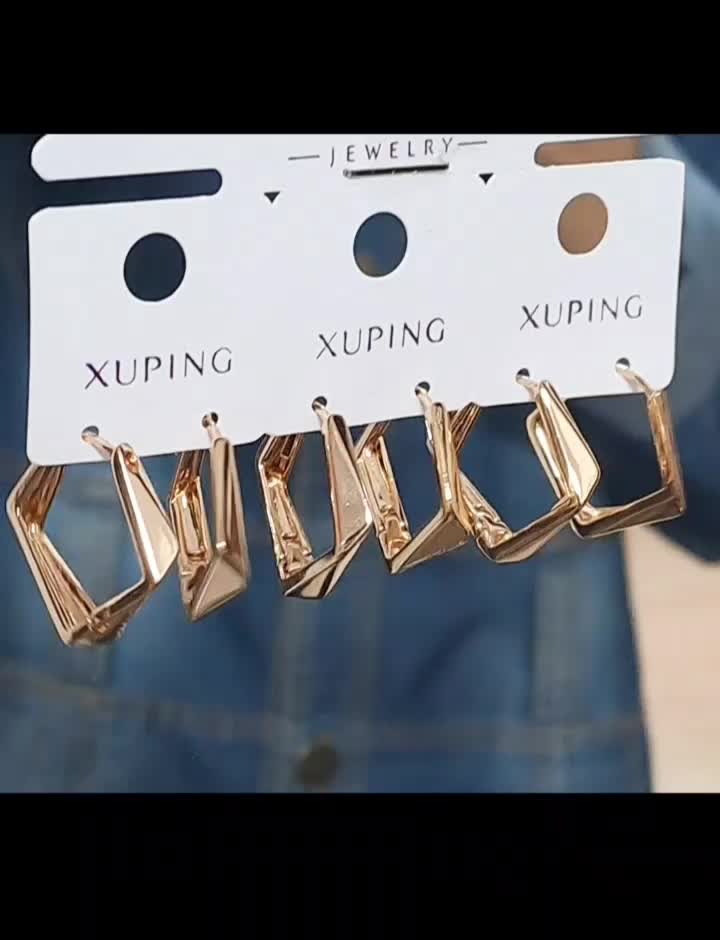 گوشواره های ژوپینگ طرح طلا در بدلیجات شهرزاد|بدلیجات|زنجان, |دیوار