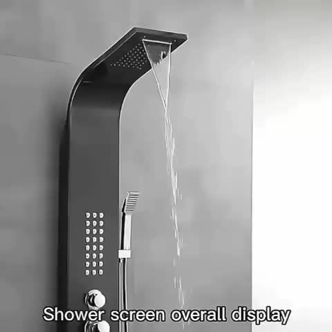 پنل دوش استیل ماساژور دار و دوش پیانویی|مصالح و تجهیزات ساختمان|تهران, تهرانسر شرقی|دیوار
