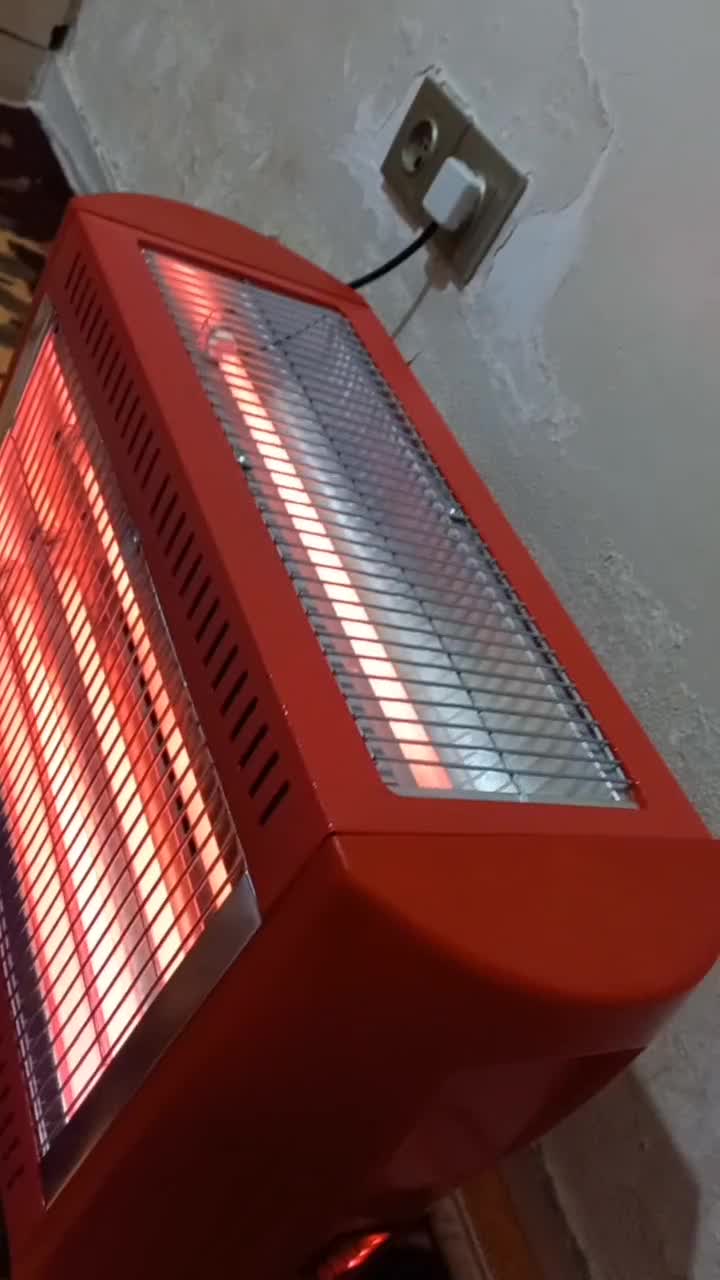 بخاری برقی فن دار پویان خزر ۵ شعله|بخاری، هیتر، شومینه|باسمنج, |دیوار