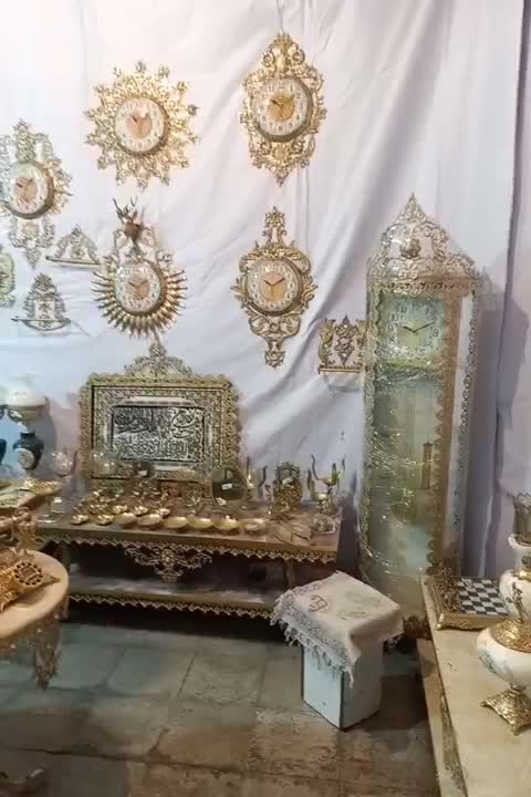 جاردین برنزی برنجی در دو سایز|صنایع دستی و سایر لوازم تزئینی|تهران, مسگرآباد|دیوار