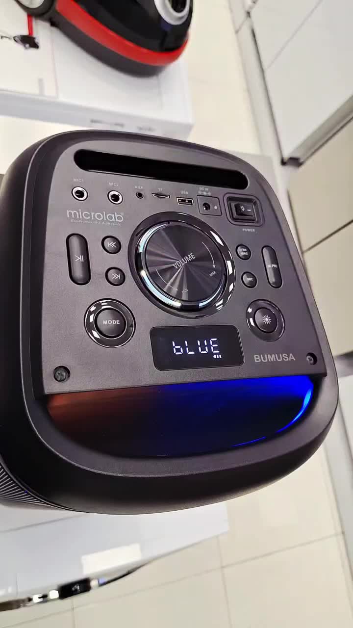 اسپیکر میکرولب با کنترل و میکروفون بوموسی|سیستم صوتی خانگی|اراک, |دیوار