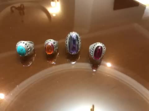 انگشترهای دست سازکلسیونی درحدنوقدیمی نقره|کلکسیون اشیاء عتیقه|بابلسر, |دیوار