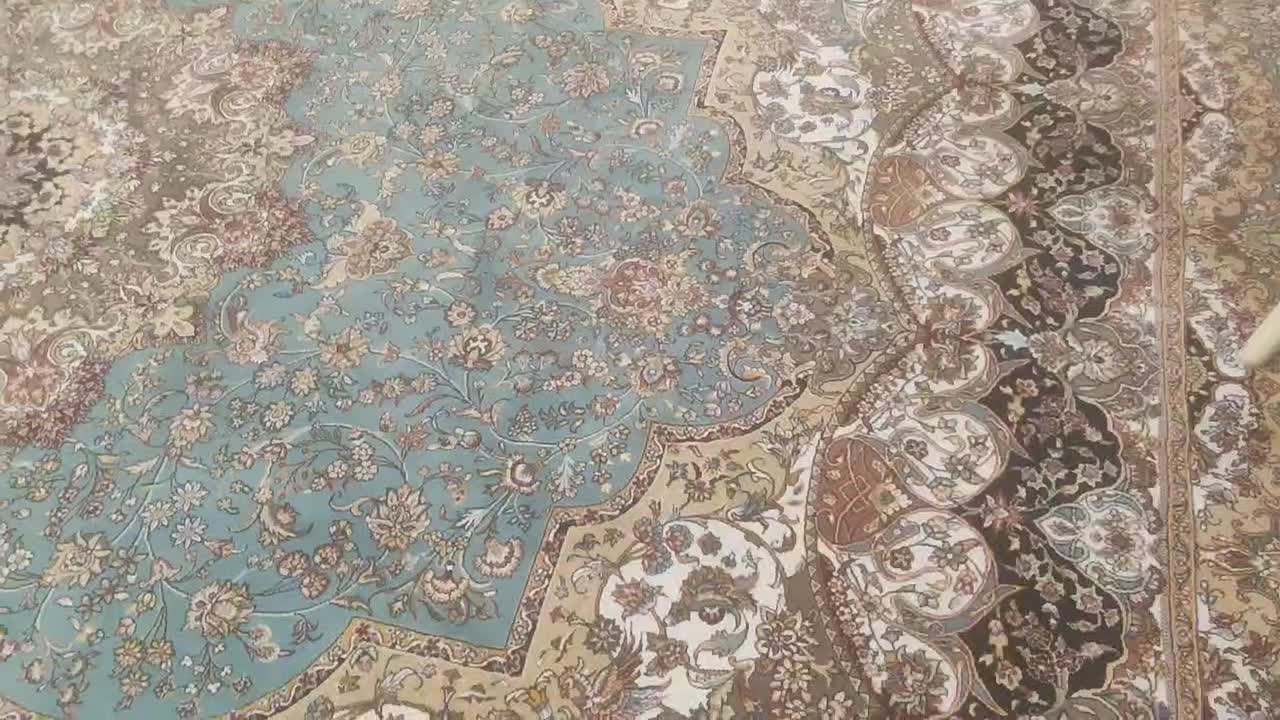 **فرش ۱۲ متری فیروزه ای نگین مشهد**تهران|فرش|پردیس, فاز ۶|دیوار