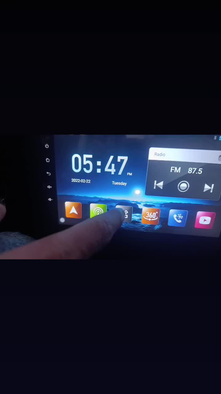 فروش فوری مانیتور ماشین|قطعات یدکی و لوازم جانبی|اردبیل, |دیوار