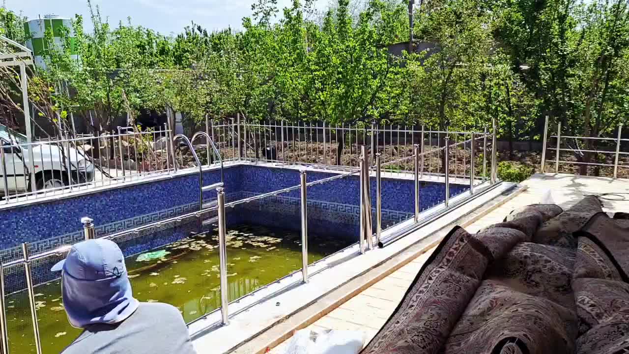 نرده و حفاظ استیل بالکن استخر راه پله کمالشهر کرج|خدمات پیشه و مهارت|کرج, کمالشهر|دیوار