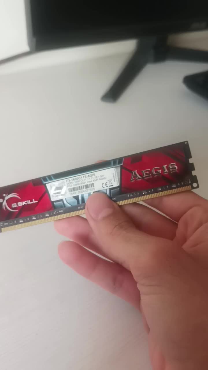 رم ram 8gb ddr3 1600|قطعات و لوازم جانبی رایانه|شاهین‌شهر, گزبرخوار|دیوار