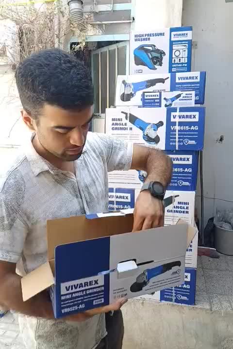 سنگ فرز دسته بلند دیمر دار ویوارکس ۹۵۰وات باضمانت|ماشین‌آلات صنعتی|قدس, شهر‌قدس|دیوار