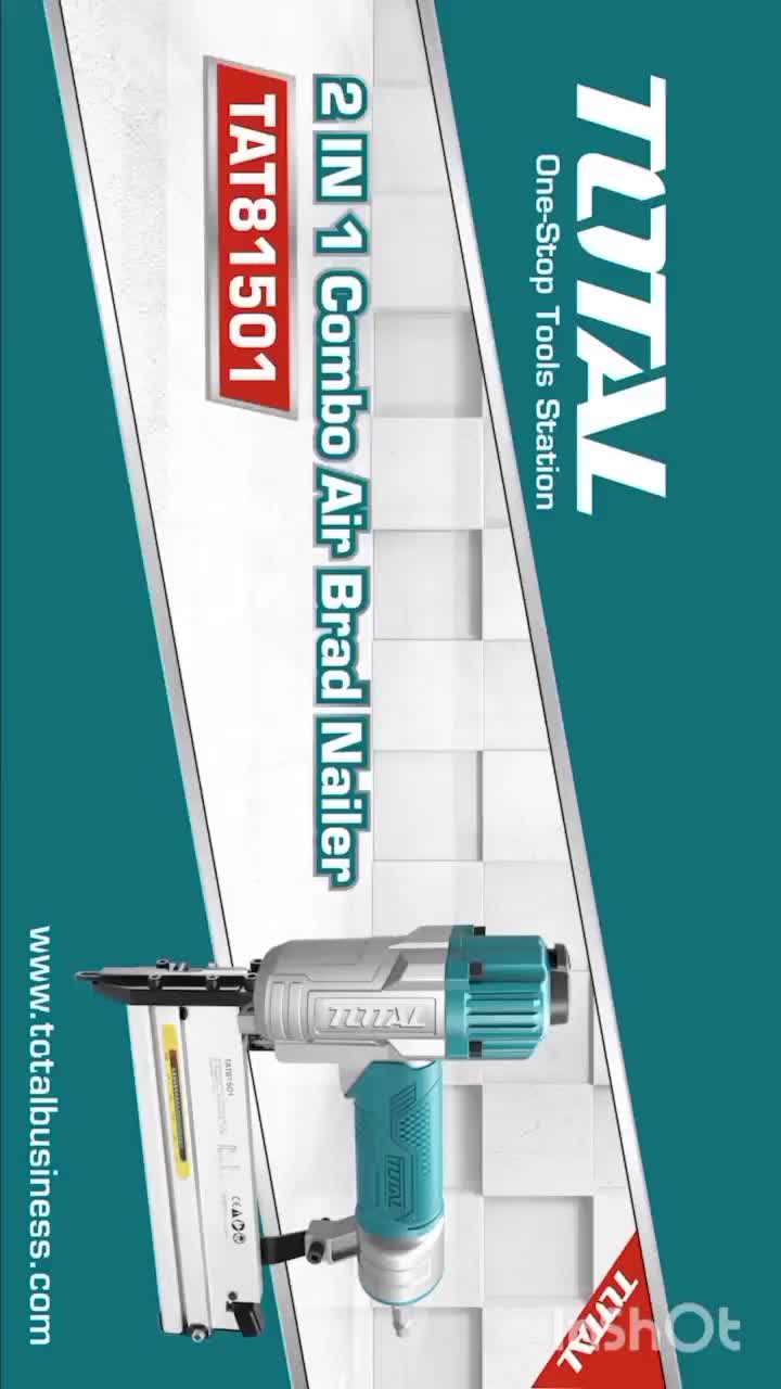 میخ و منگنه کوب بادی توتال مدل tat81501|ابزارآلات|شیراز, اصلاح‌نژاد|دیوار