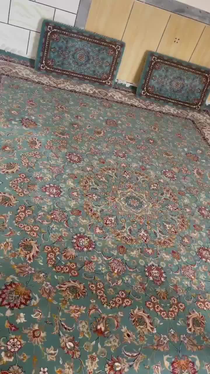 یک تخته فرش ۱۲ متری و ۶ پشتی|فرش|سقز, |دیوار
