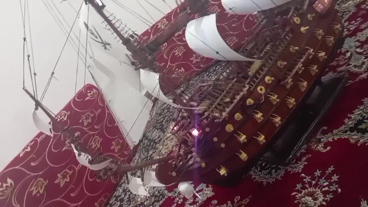 ماکت کشتی دزدان دریایی|مجسمه، تندیس، ماکت|آبادان, |دیوار