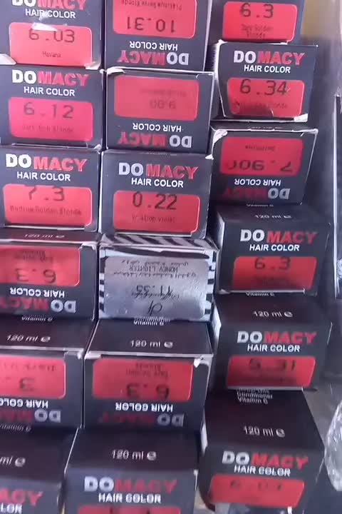 فروش عمده رنگ مو دوماسی زیر قیمت شرکت|آرایشی، بهداشتی، درمانی|شیراز, شهرک والفجر|دیوار