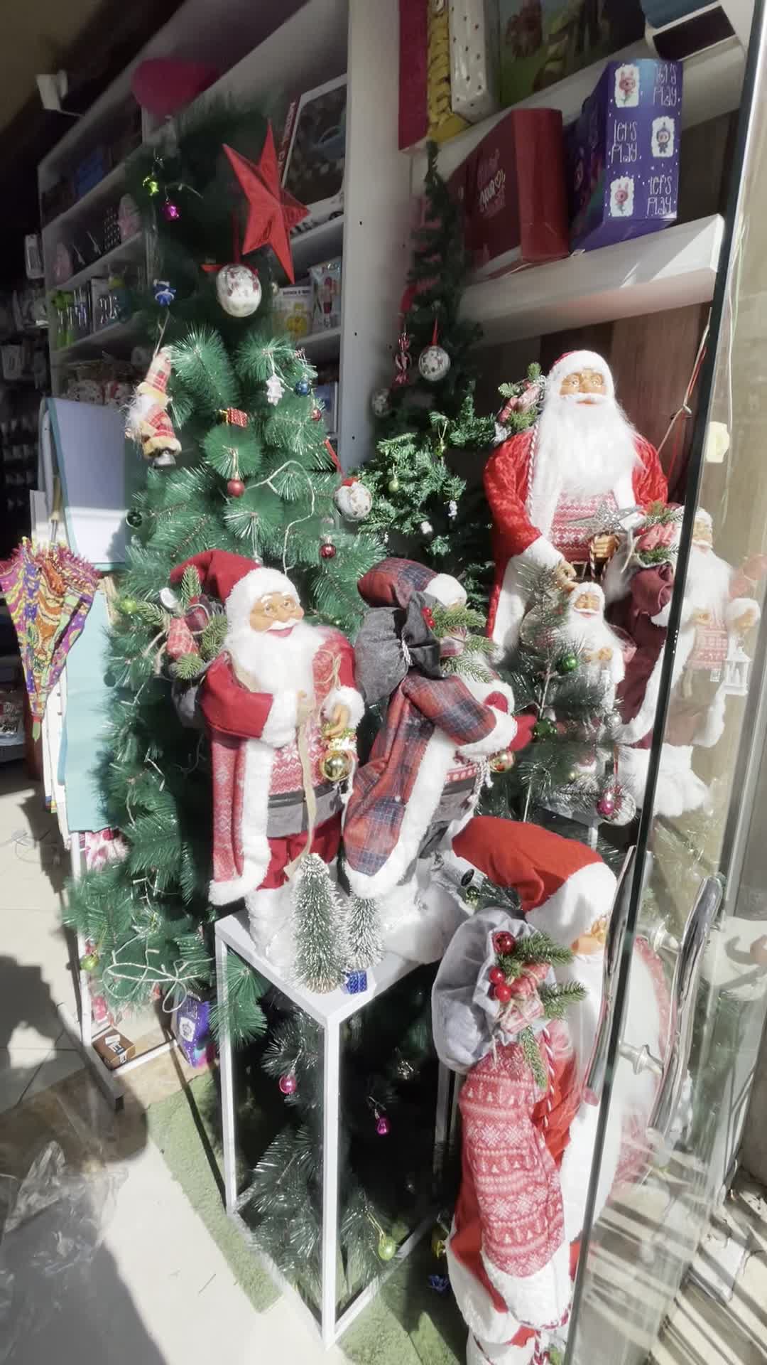 بابانوئل 30تا90 سانت درخت کریسمس وارداتی فیس واقعی|گل مصنوعی|اصفهان, ملک‌شهر|دیوار