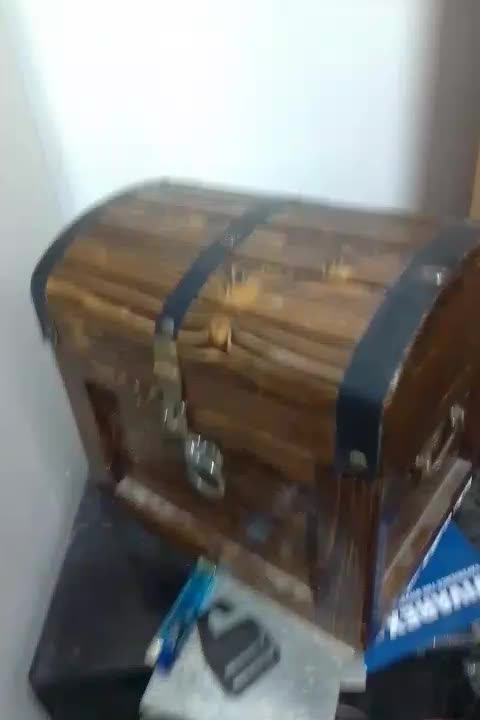 صندوقچه چوبی درب قوس دار برای طلاو جواهر|صنایع دستی و سایر لوازم تزئینی|خاش, |دیوار