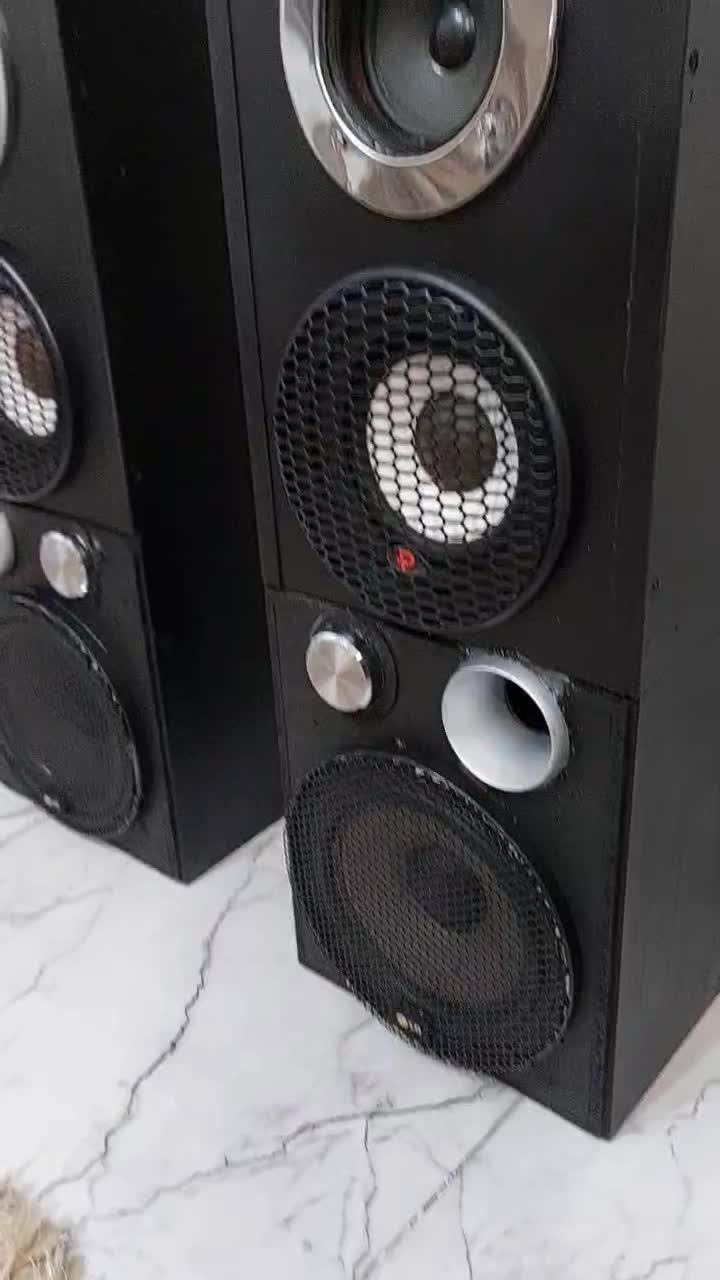 اسپیکر های دست‌ ساز|سیستم صوتی خانگی|رستمکلا, |دیوار