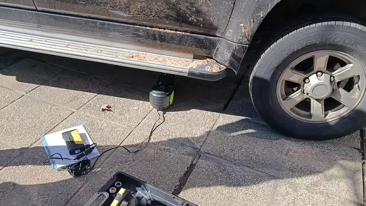 گجت پاور شش کاره جامپ استارتر پمپ باد پرودو گرین|قطعات یدکی و لوازم جانبی|شیراز, فرهنگ شهر|دیوار