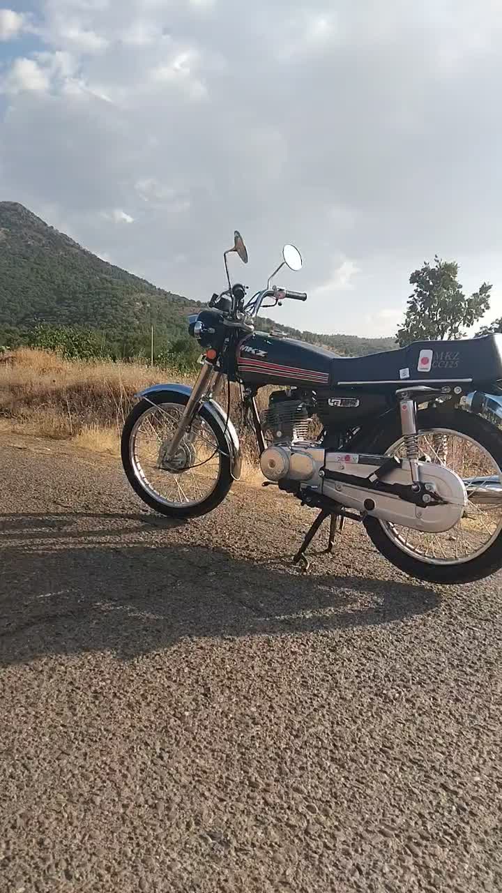 ۱۲۵ چراغ گرد|موتورسیکلت|بانه, |دیوار