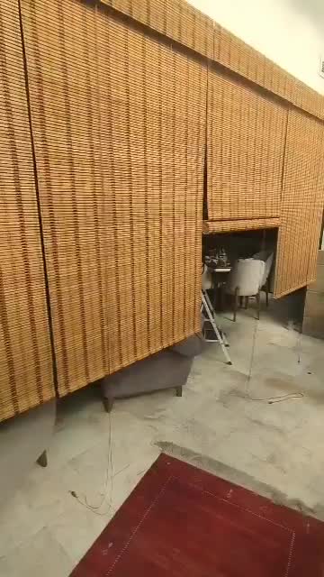 پرده حصیر بامبو برای آشپزخانه ویلا پذیرایی آلاچیق|پرده، رانر، رومیزی|تهران, بهارستان|دیوار