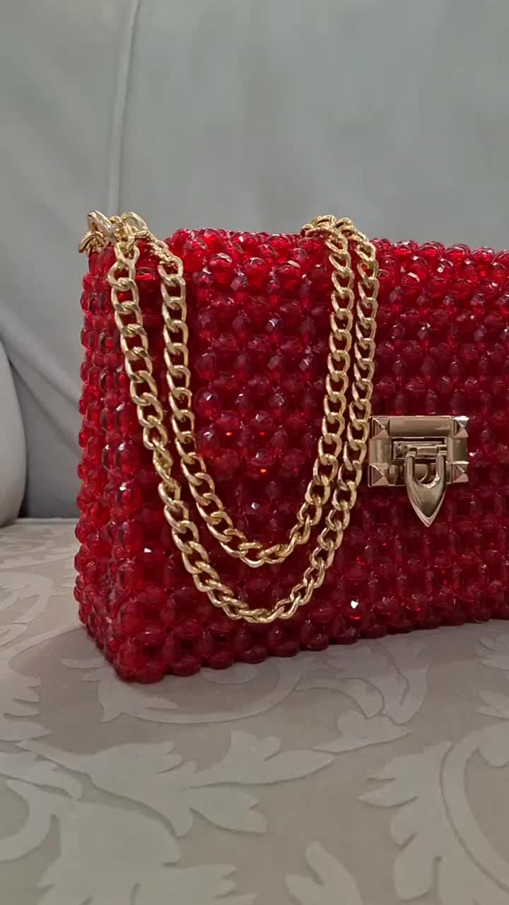 کیف مرواریدی آستر دار|کیف، کفش، کمربند|فردیس, خیام غربی|دیوار