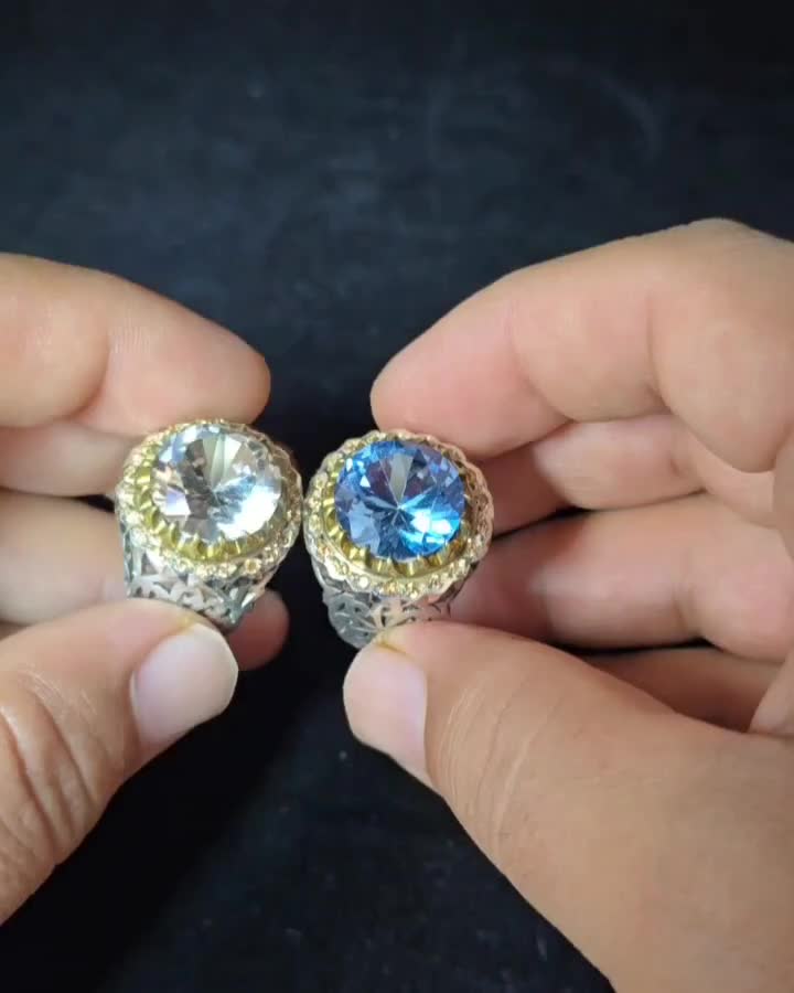 انگشتر الماس روسی ( موزنایت)|جواهرات|قم, یزدانشهر|دیوار