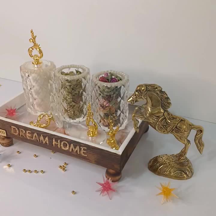 پاسماوری تمام رزین کریستالی|ظروف سرو و پذیرایی|رفسنجان, |دیوار