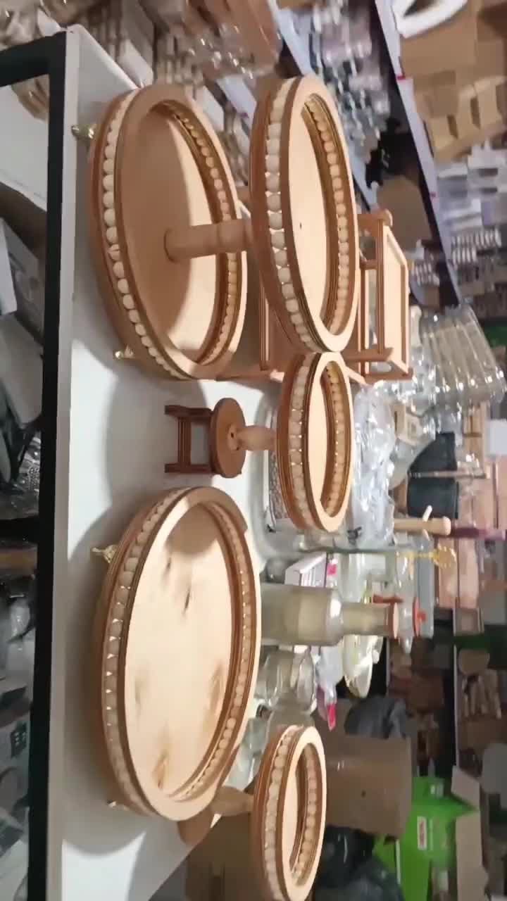 سرویس پذیرایی مهره دار ست چوبی|ظروف سرو و پذیرایی|آفتاب, |دیوار