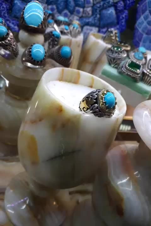 فیروزه عجمی رکاب شاکری|جواهرات|اصفهان, خلجا|دیوار