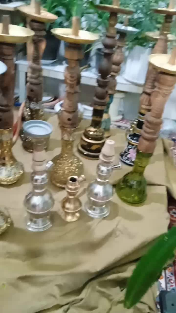 قلیون و لوازم جانبی|صنایع دستی و سایر لوازم تزئینی|نیشابور, خط کاشمر|دیوار