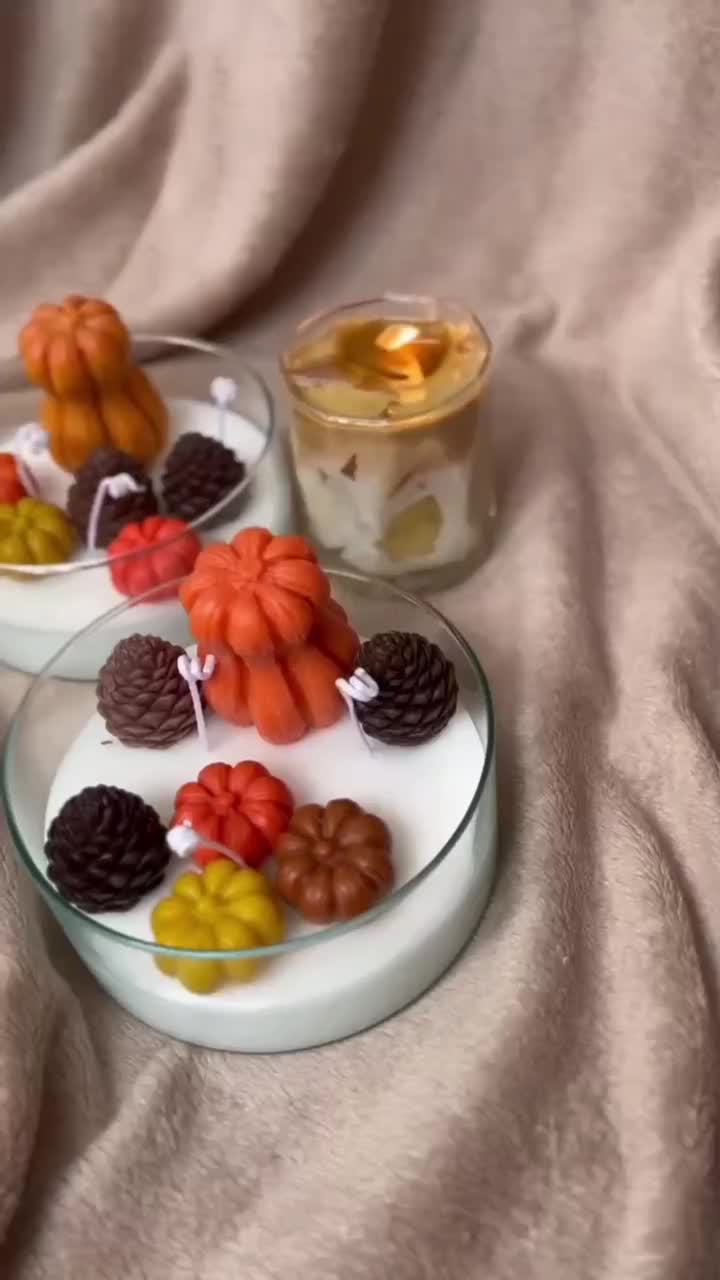 شمع شات پاییزی|صنایع دستی و سایر لوازم تزئینی|کاشان, زیدی|دیوار