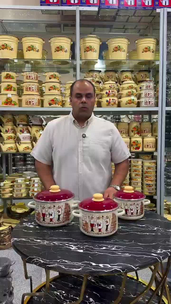 ۳قابلمه طرح سراشپز|ظروف پخت‌وپز|تبریز, |دیوار