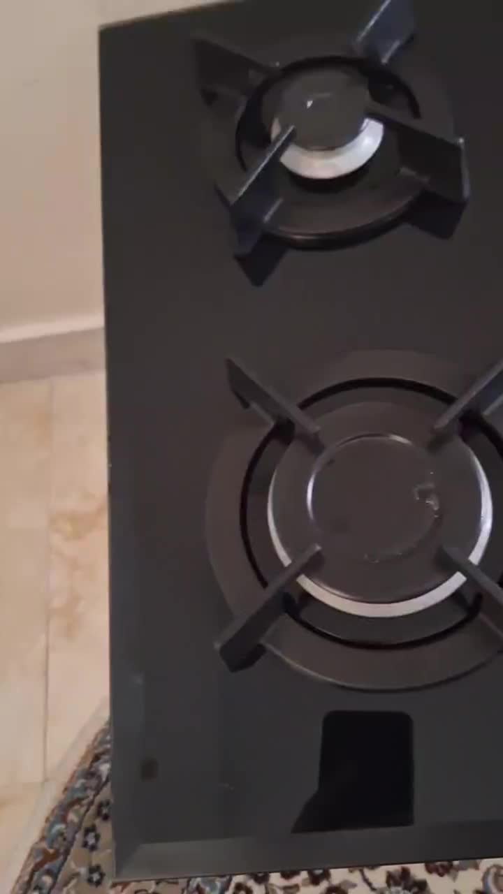 گاز توکار شیشه ای 5شعله توربولاین ایتالیا|اجاق گاز و لوازم برقی پختوپز|تهران, زیبادشت|دیوار