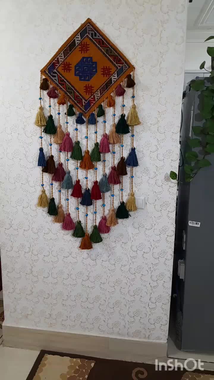 دیوارکوب گلیمی دستبافت|تابلو فرش|بجنورد, |دیوار