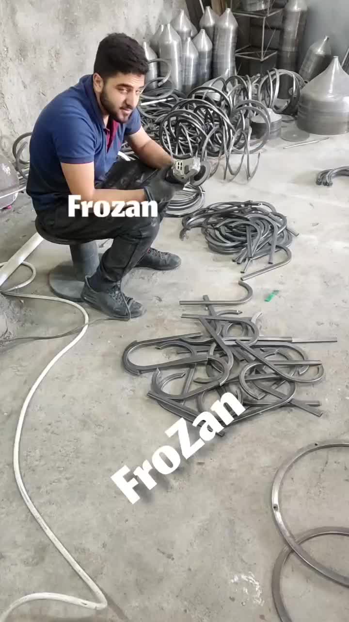 لوستر مدل فنری تولیدی فروزان خرید کنید|لوستر و چراغ آویز|مشهد, الهیه|دیوار