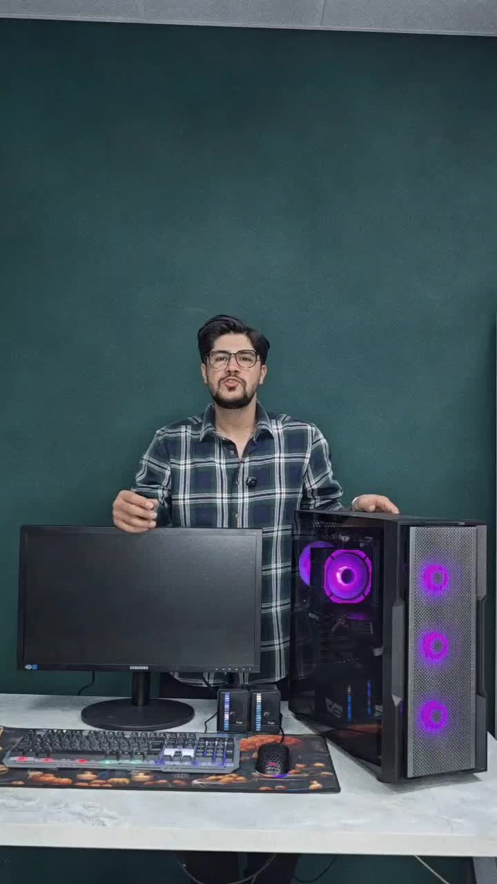 کیس گیمینگ و رندرینگ noyan|رایانه رومیزی|فردیس, فردیس|دیوار