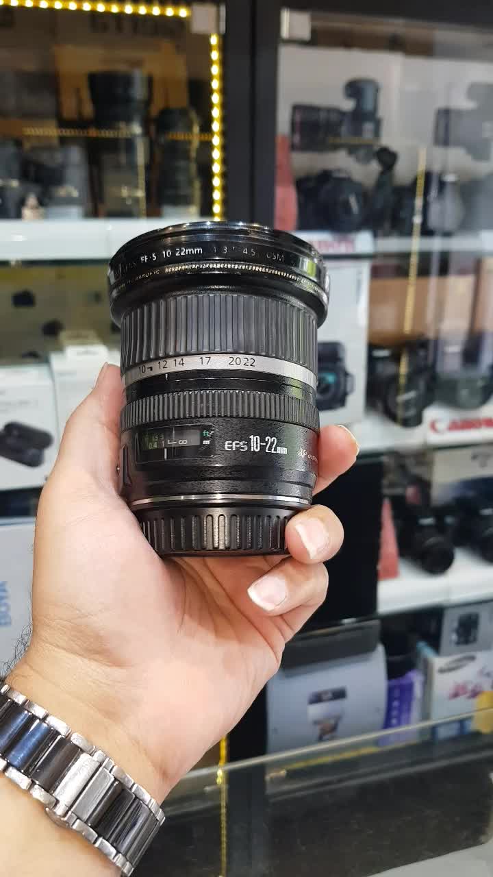 canon lens 10-22 usm japan|دوربین عکاسی و فیلم‌برداری|مشهد, سراب|دیوار