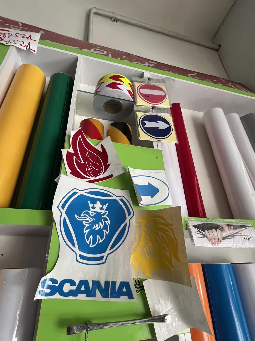 برش کامپیوتری شبرنگ برچسب استیکر پلاک خودرو|خدمات موتور و ماشین|بیرجند, |دیوار