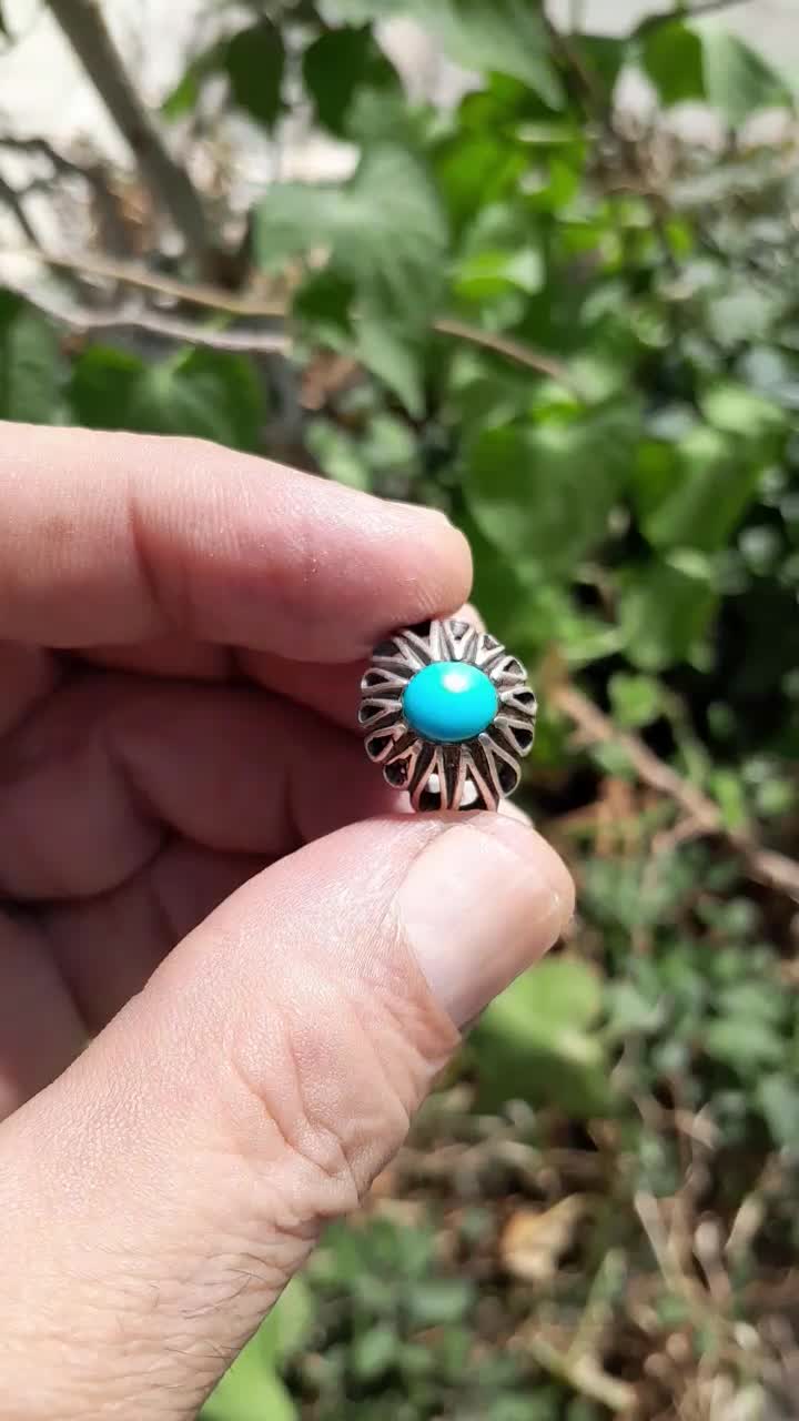 انگشتر فیروزه عجمی|جواهرات|دزفول, |دیوار