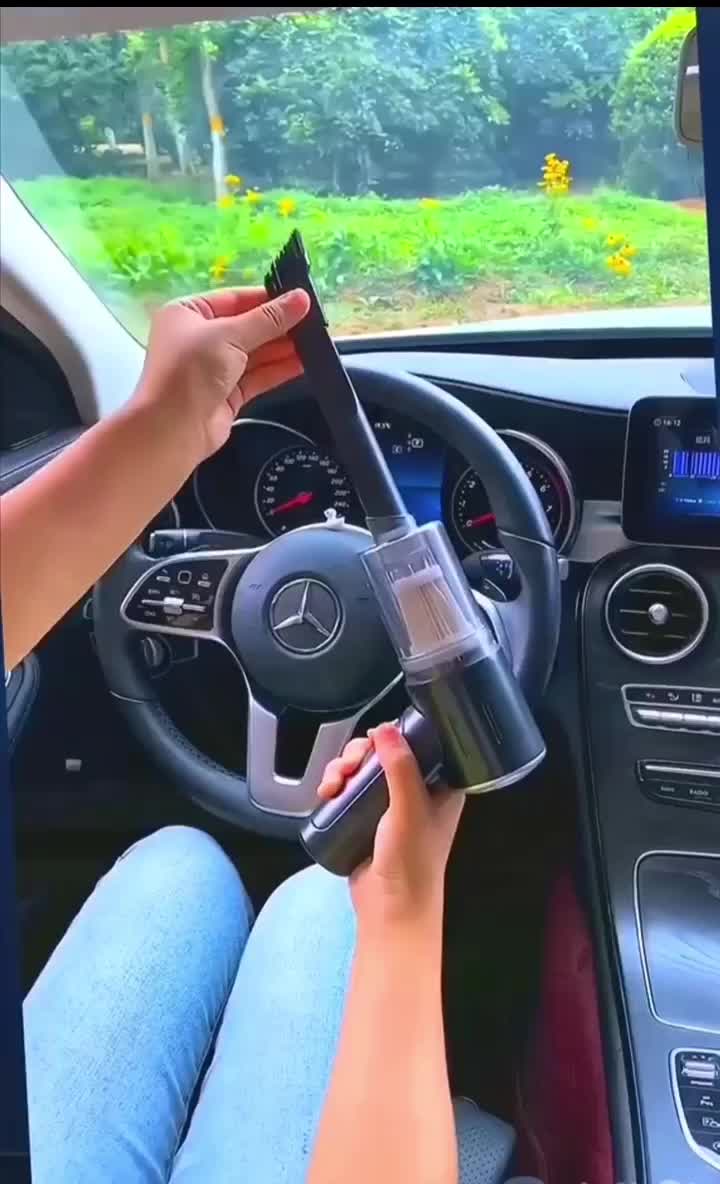 مینی جارو شارژی هدیه کادو کاربردی خودرو ماشین|جاروبرقی، جارو شارژی، بخارشو|زنجان, |دیوار