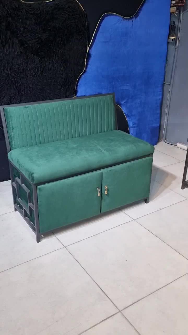 نیمکت اداری صندلی مغازه کافه فلزی جدیدمیزاستیل پاف|صندلی و نیمکت|تهران, بازار|دیوار