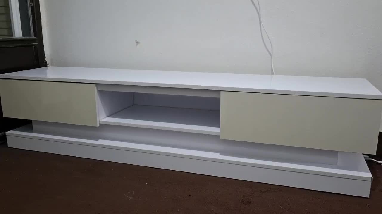 زیر تلویزیونی LED دار همه رنگ کنترلی|میز تلویزیون|شاهین‌شهر, عطار|دیوار