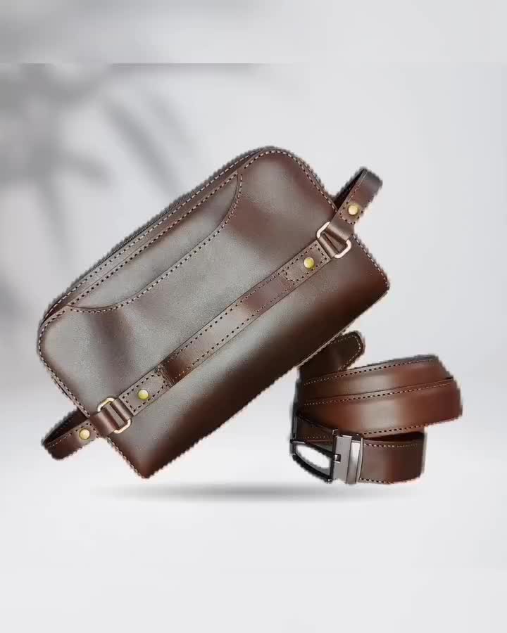 کیفدستی مردانه مدل شاهپسند چرمطبیعی دستدوز برندS&T|کیف، کفش، کمربند|تهران, نازی‌آباد|دیوار