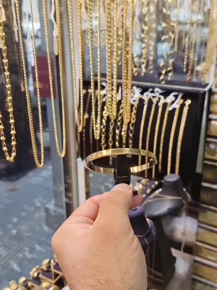 دستبند کارتیه لاو بدون اجرت ومالیات فقط با ۵ درصد|جواهرات|رشت, فلسطین|دیوار