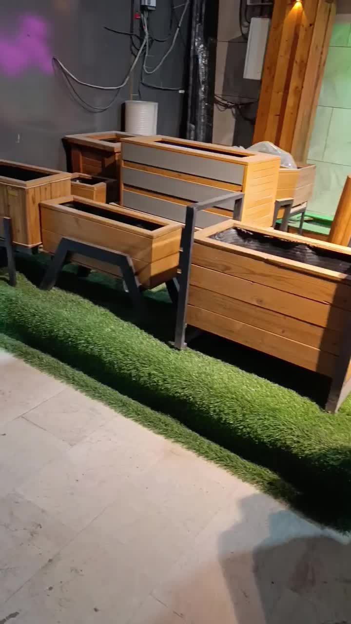 فلاور باکس گلدان چوبی|گل و گیاه طبیعی|هشتگرد, تهران دشت|دیوار