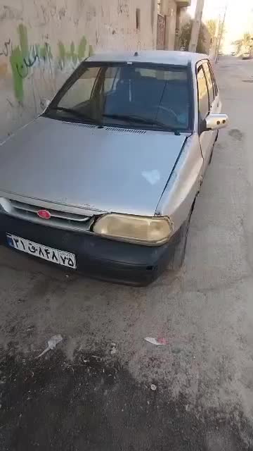 پراید نقره‌ای مدل 88|خودرو سواری و وانت|خاش, |دیوار