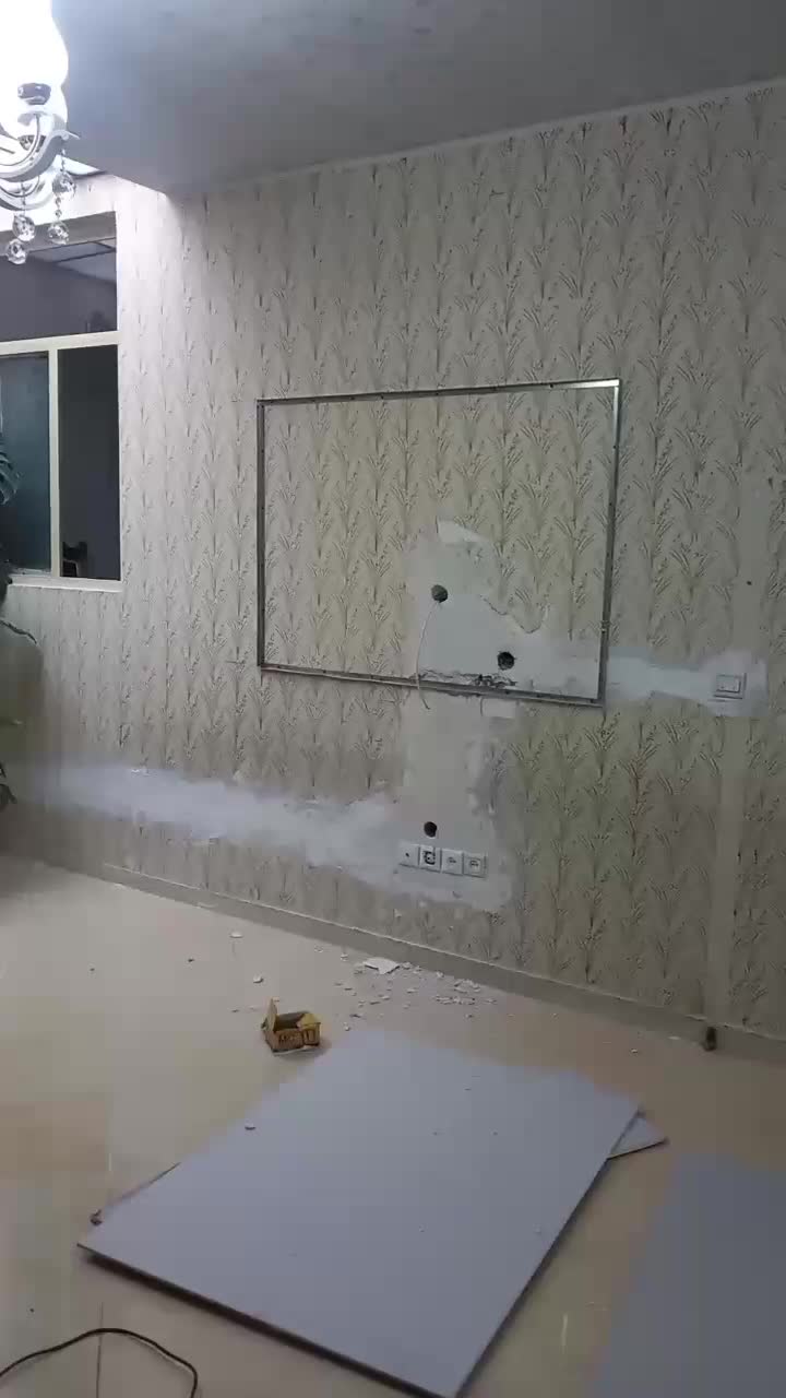 کاغذ دیواری کناف تی وی وال بازسازی|خدمات پیشه و مهارت|اراک, |دیوار