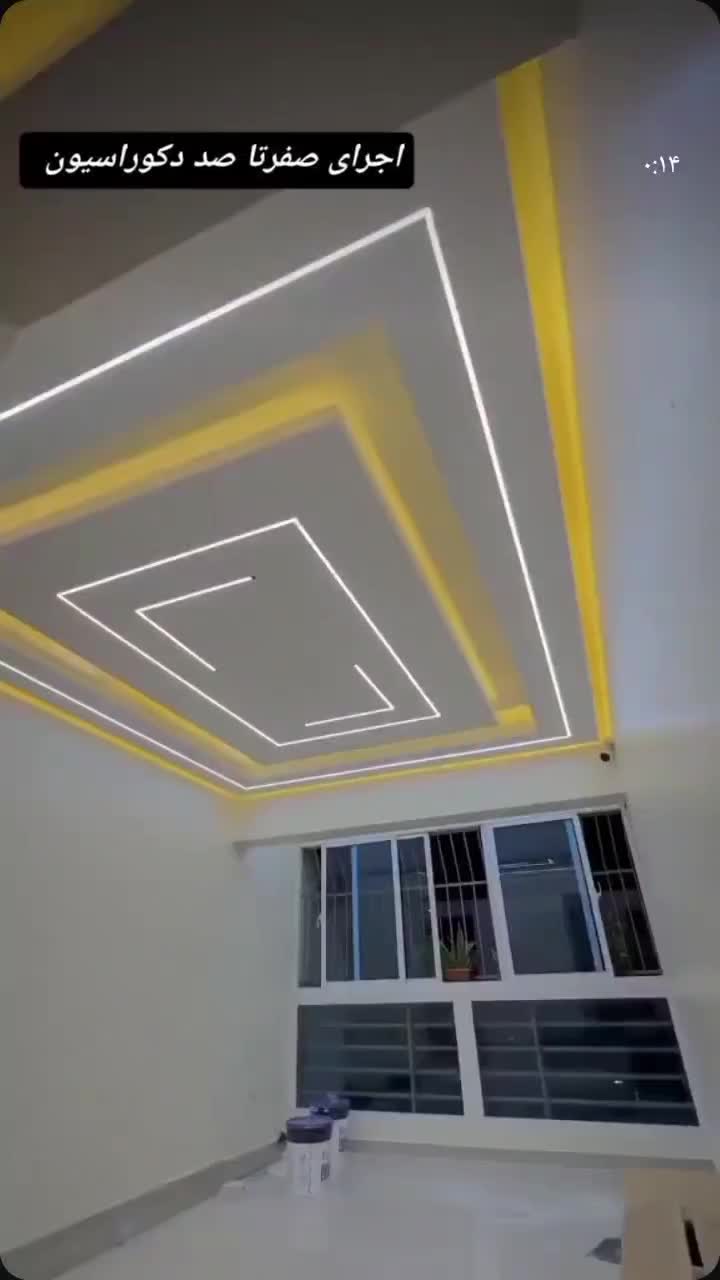 اجرای صفرتا صد کناف کاذب رنگ کابینت تیوی روم|خدمات پیشه و مهارت|بندر ماهشهر, |دیوار